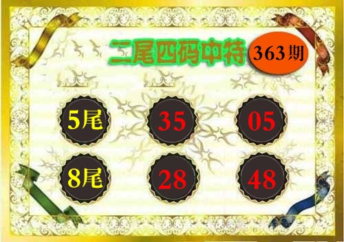 363期二尾四码[图]
