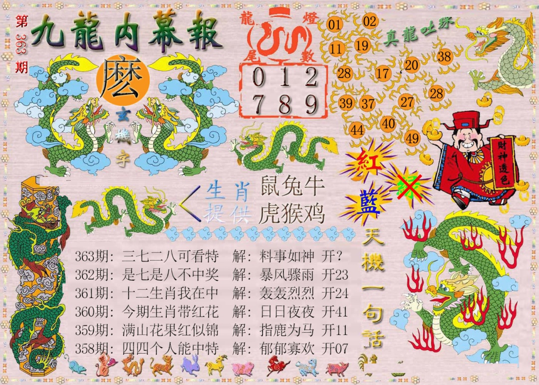363期九龙内幕报[图]