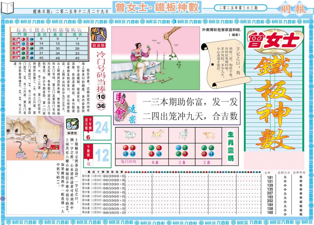 363期曾女士铁板神数A[图]