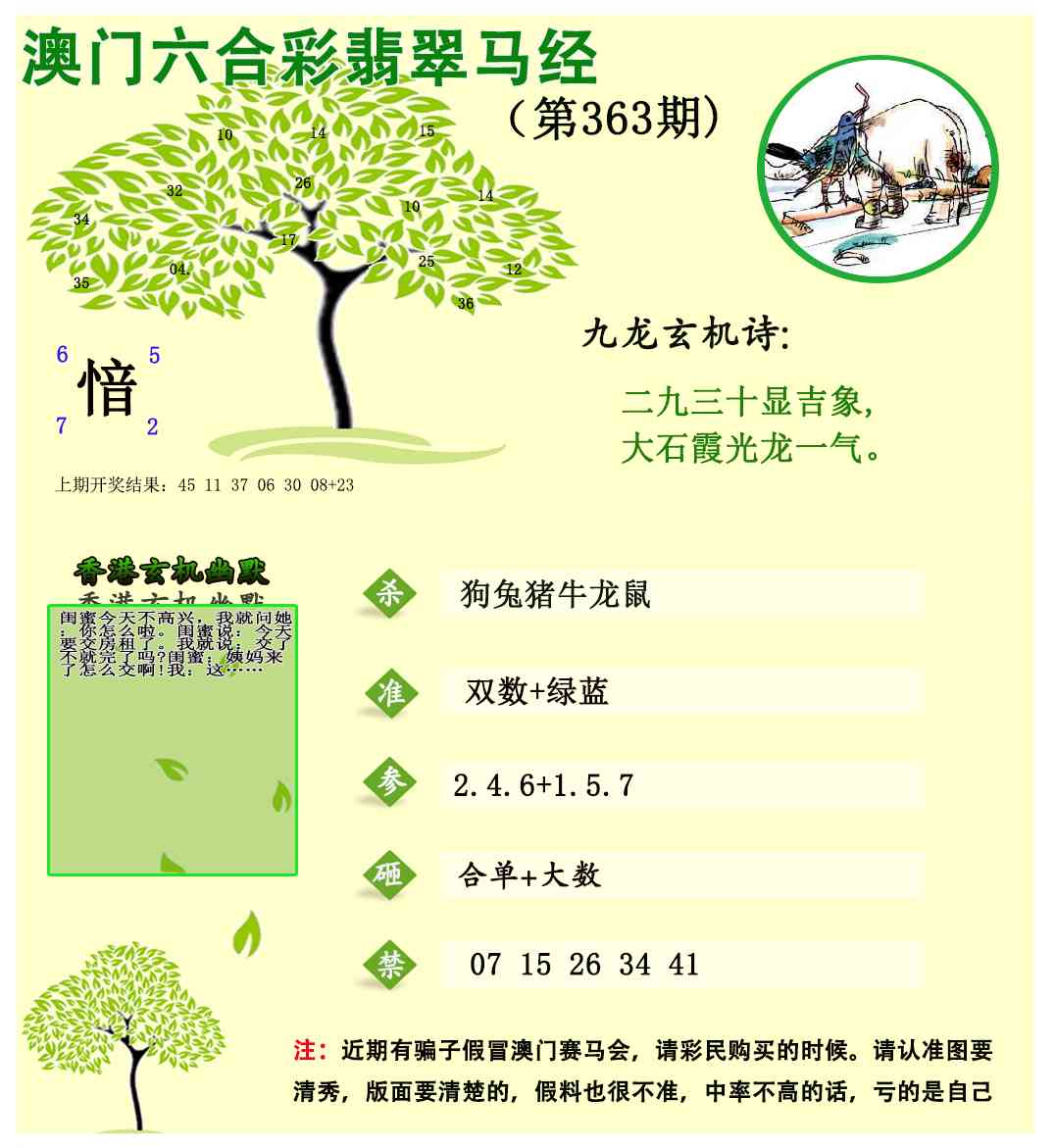 363期翡翠马经[图]