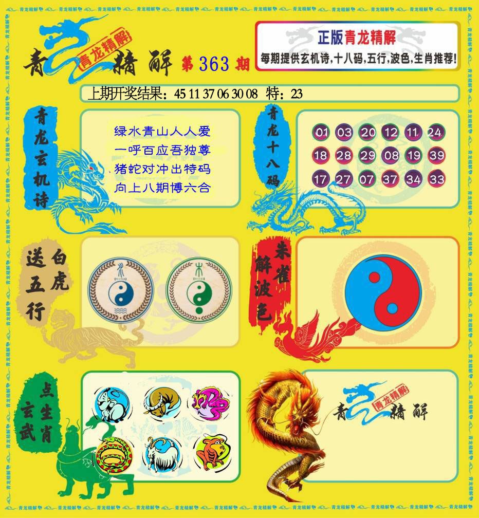 363期青龙精解[图]