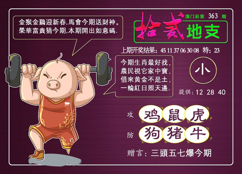 363期十二地支[图]