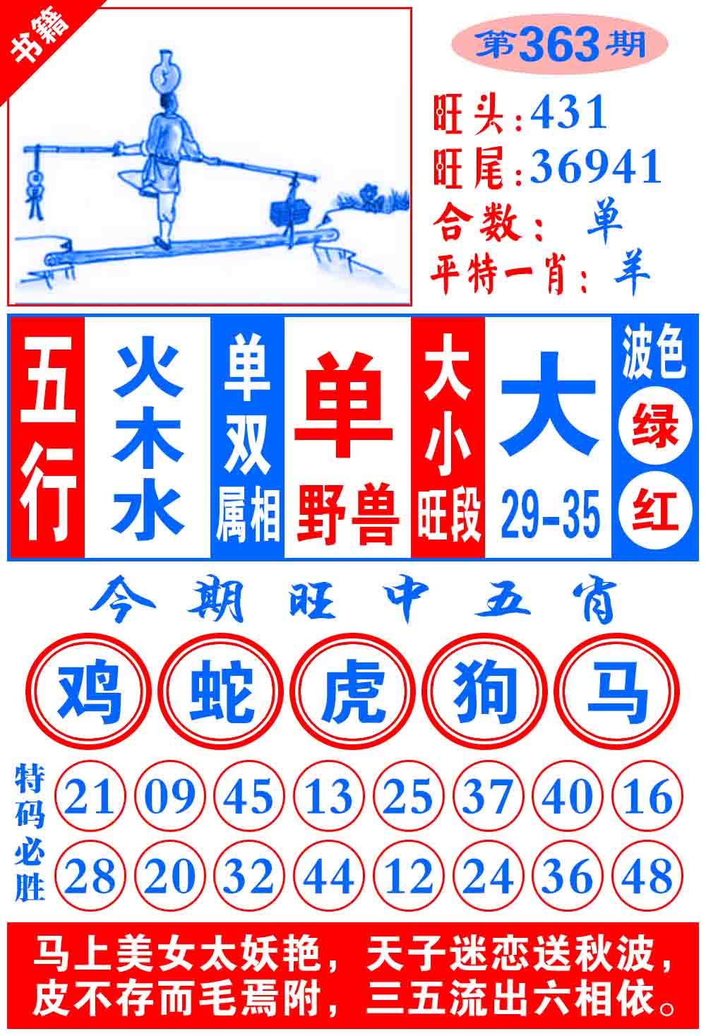 363期澳门全集心水[图]