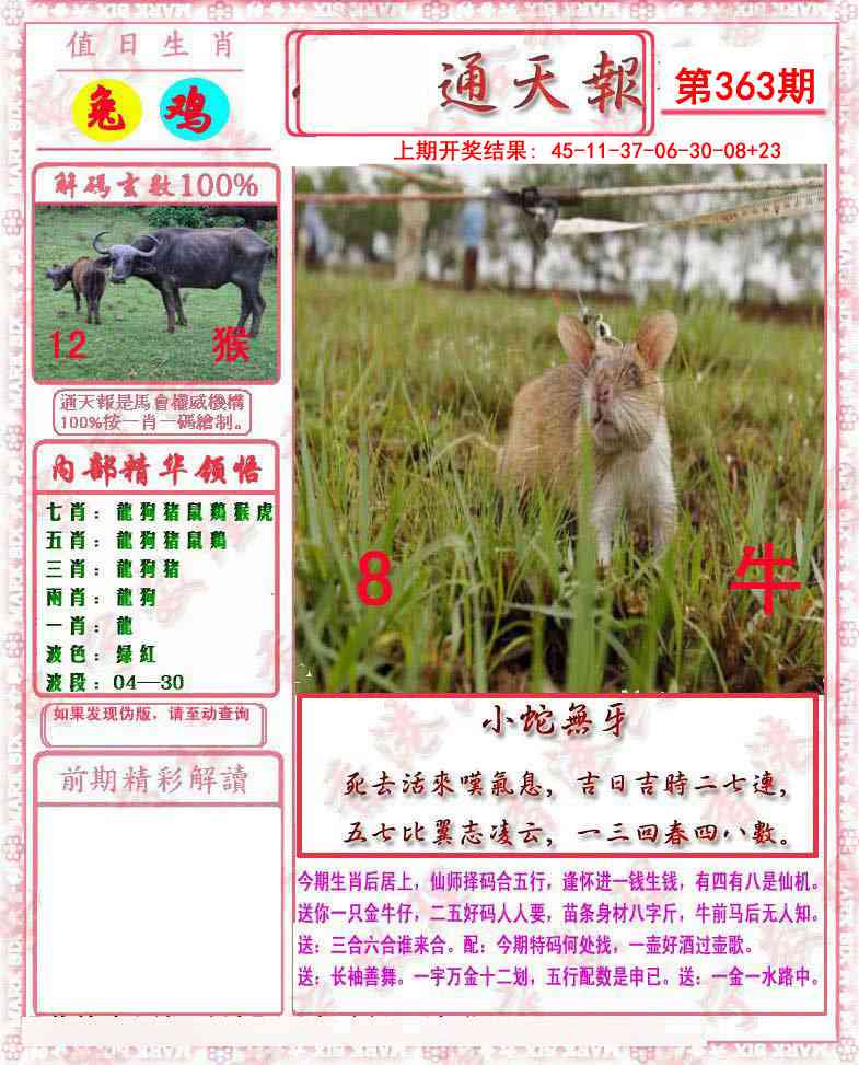 363期马经通天报[图]