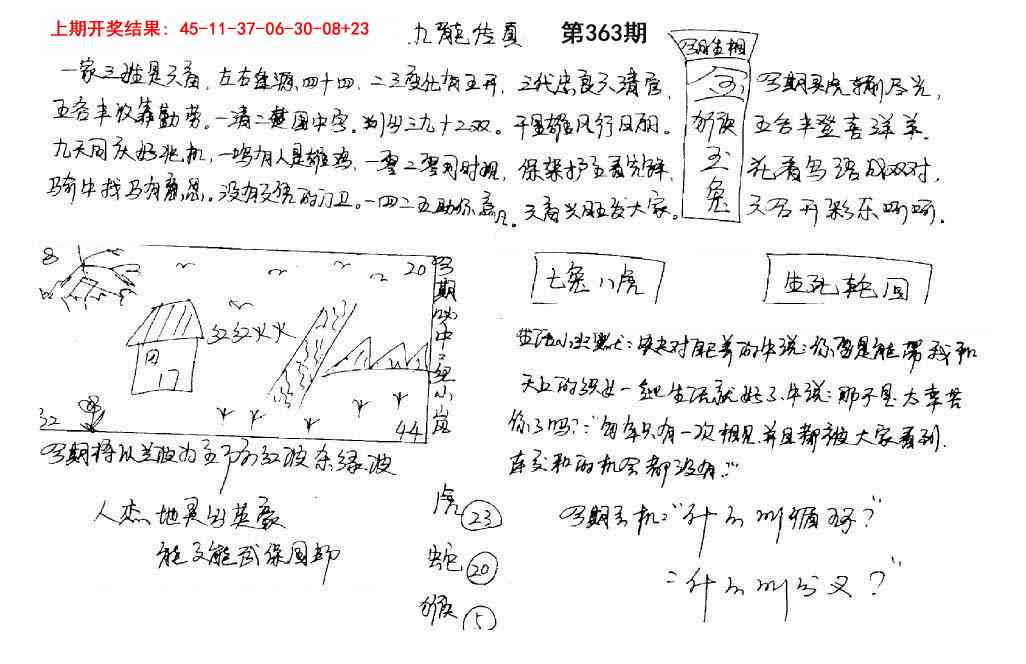 363期手写九龙内幕[图]