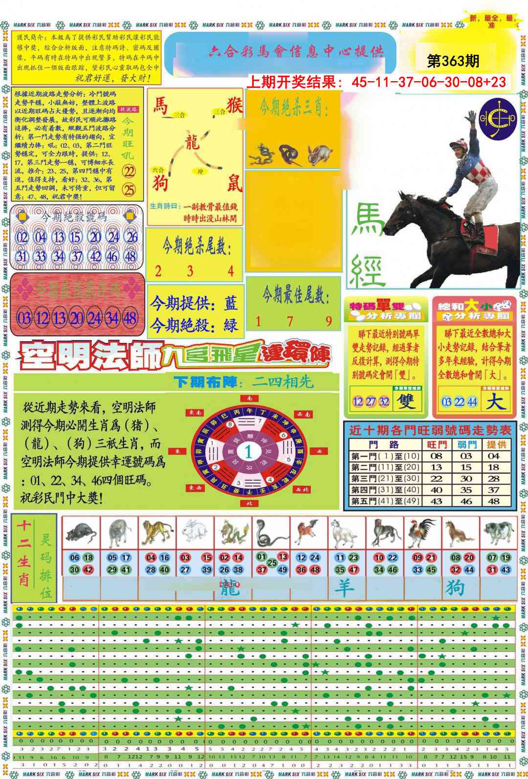 363期九龍马经A(推荐)[图]