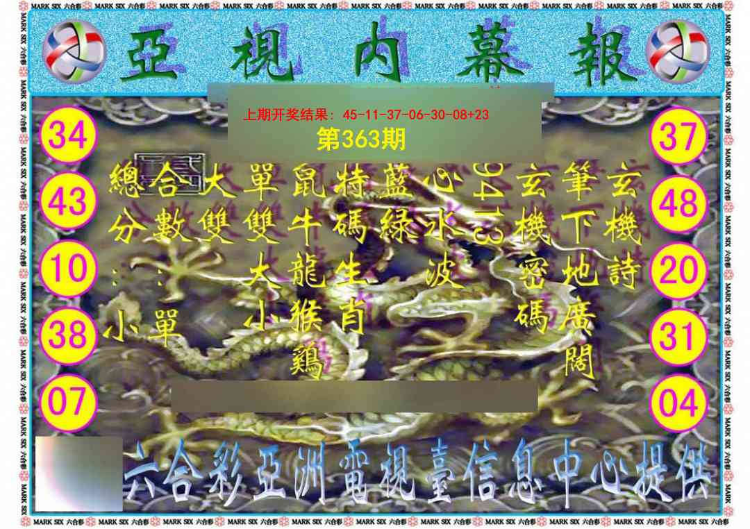 363期亚视内幕报[图]