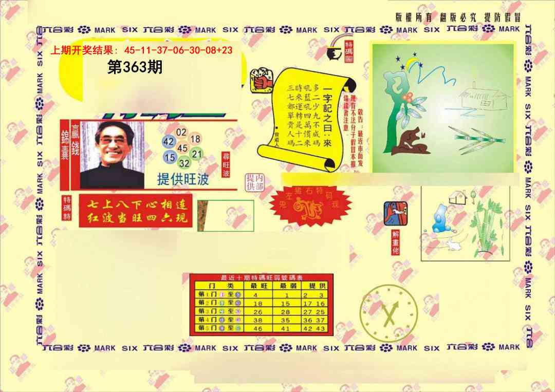 363期特码王[图]