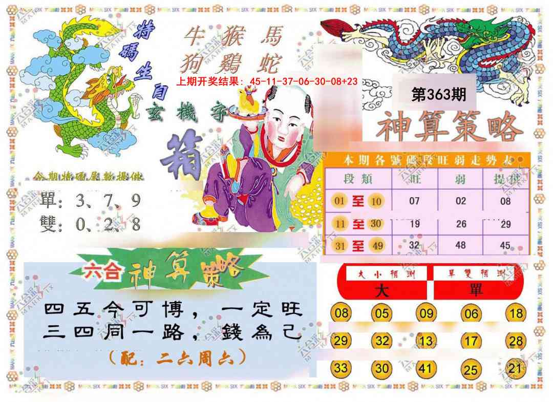 363期神算策略[图]