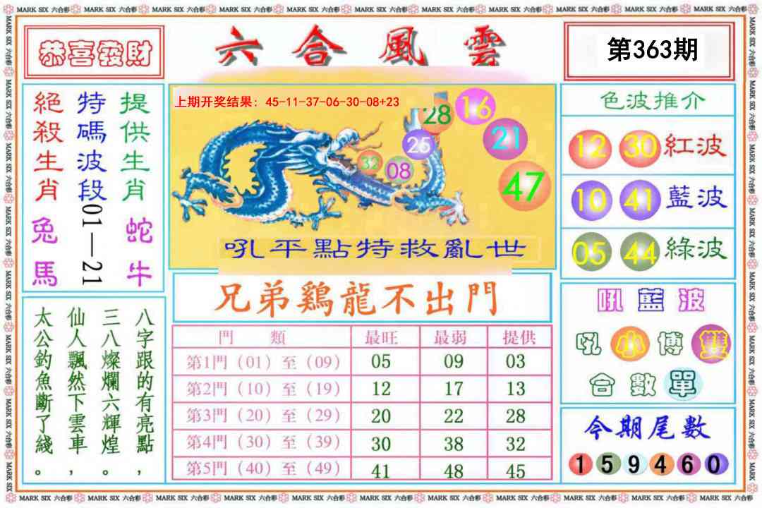 363期六合风云《另版》[图]