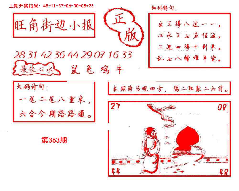 363期旺角街边小报[图]