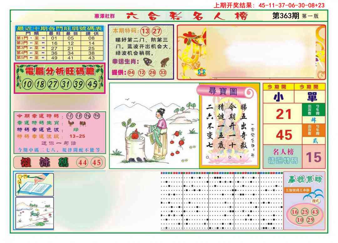 363期名人榜A[图]